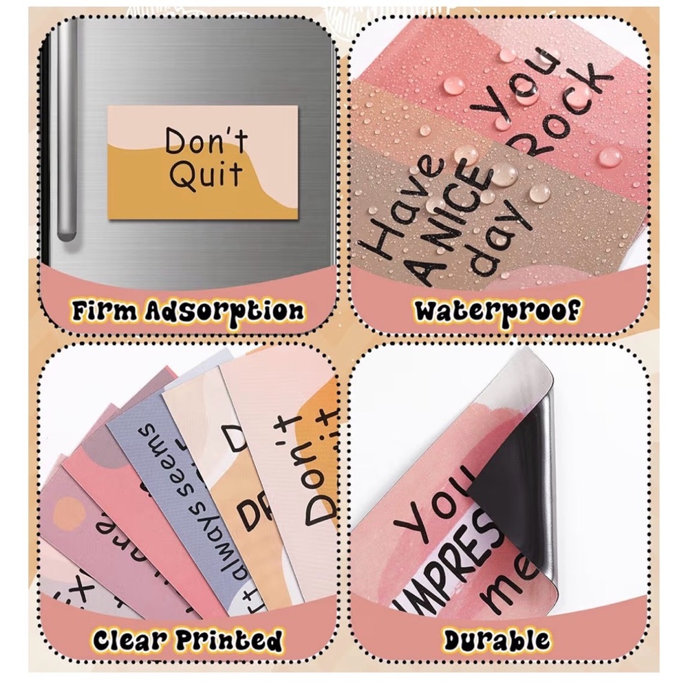 Inspirational Magnets Set of 4 (Random) - Picture 4 of 4